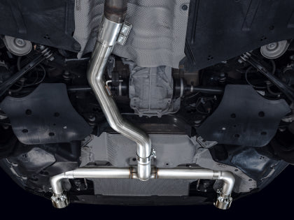 AWE Track Edition Catback Exhaust for BMW G2X 330i/430i - Chrome Silve ...
