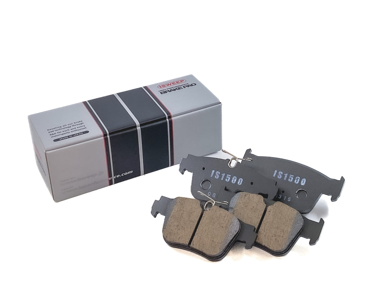 iSWEEP Brake Pads | Rear • MQBe GTI/Golf R Mk8, S3/RS3 8Y – Black ...