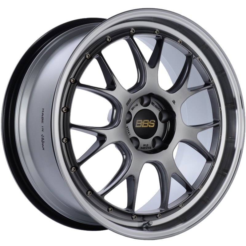 BBS LM-R 20x11 5x114.3 ET20 CB66 Diamond Silver Center Diamond Cut Lip Wheel main image 1