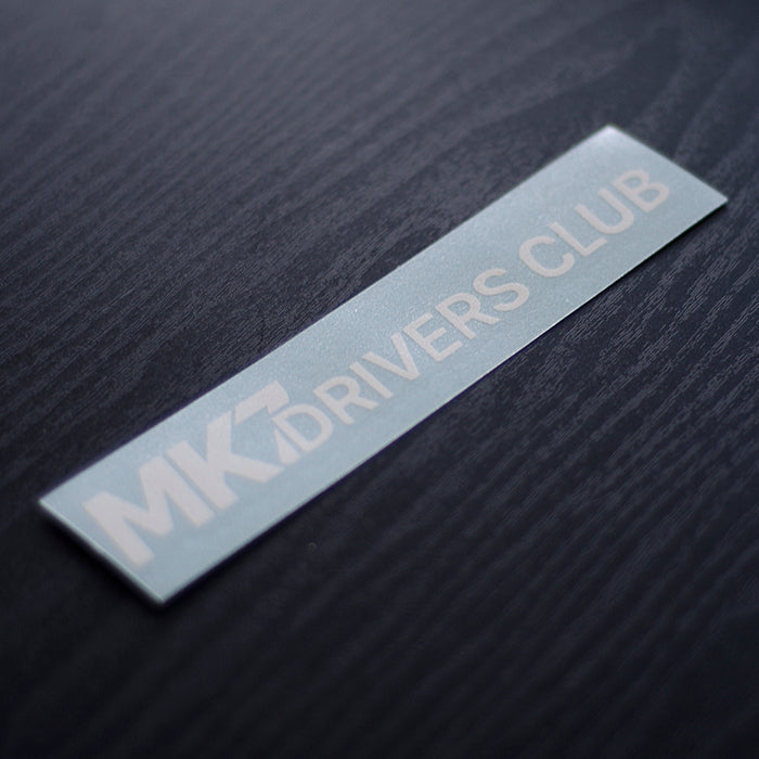 MK7 International Drivers Club Decal