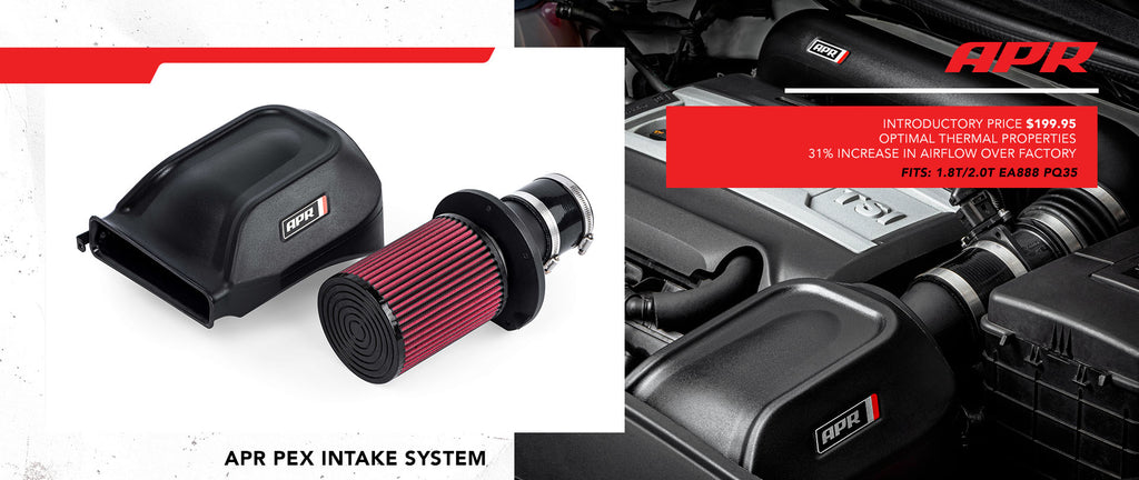 New APR PEX Intake System for 1.8T and 2.0T