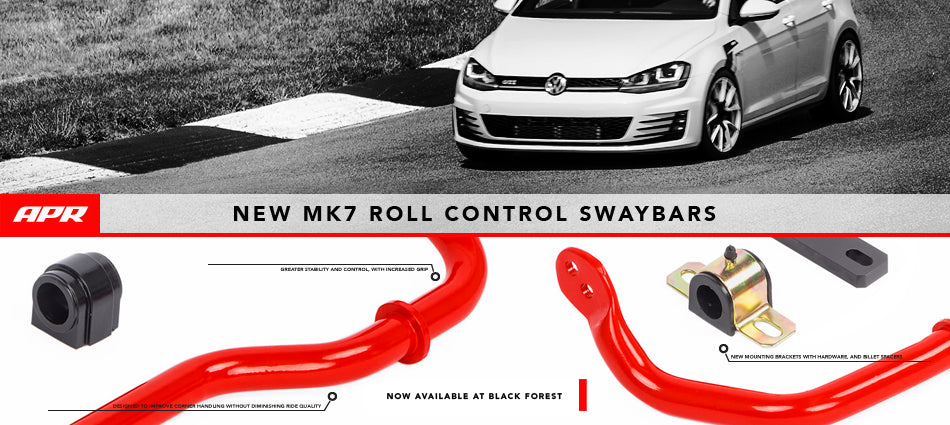 New APR Roll Control MK7 Swaybars
