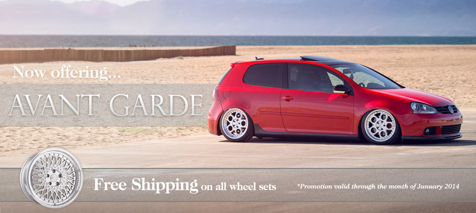 Introducing Avant Garde - Free Shipping ALL Wheels!