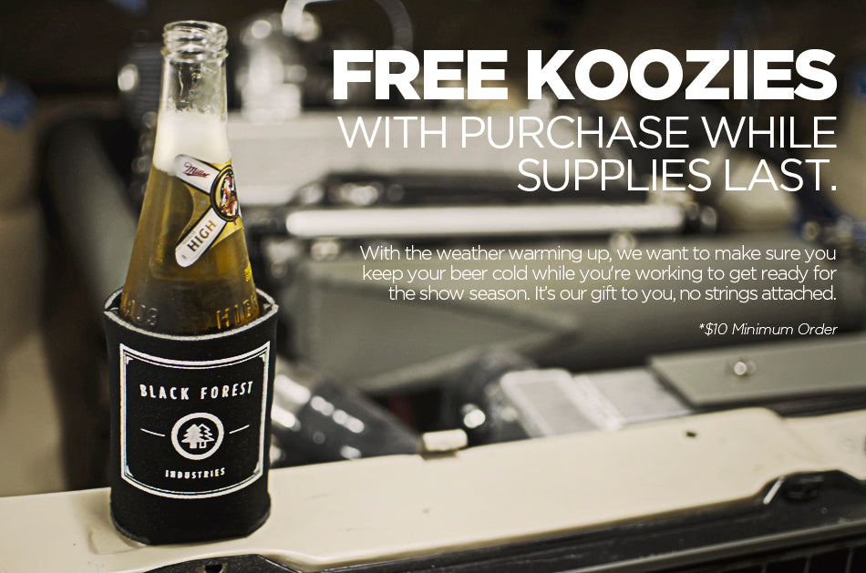 Free Koozie With Purchase