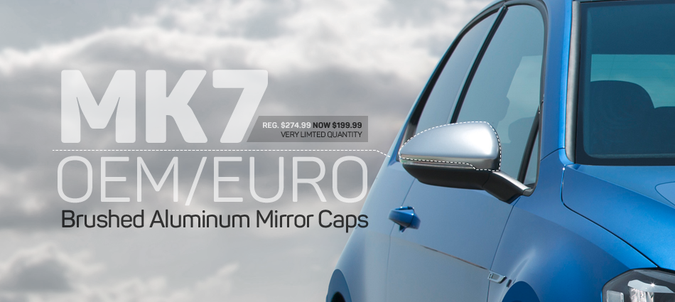 MK7 Euro Mirror Caps One-time Deal!