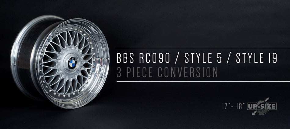 BBS RC 090 Style 5 / 19 3-Piece – Black Forest Industries