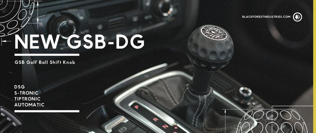 New GSB Golf Ball Shift Knob for DSG Auto VW and Audi