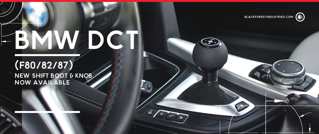New BMW DCT Shift Knob And Boot Combo