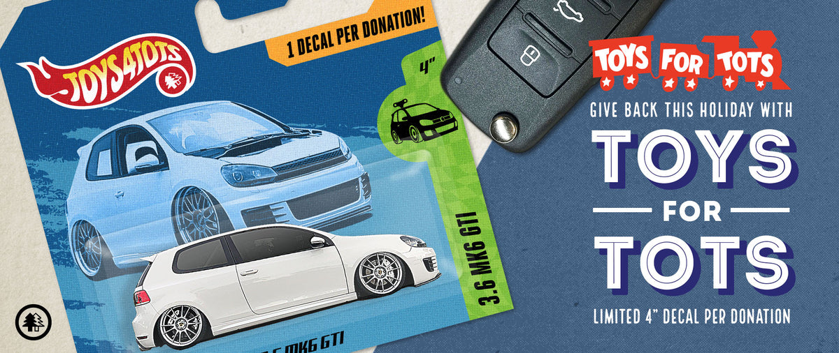 Toys For Tots Decals For Charity Black Forest Industries