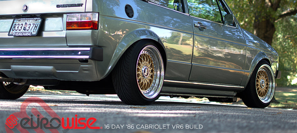 Eurowise: 16 Day VR6 Cabriolet Build
