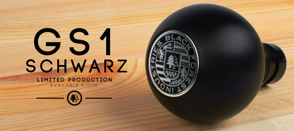 Limited Production - Schwarz GS1 Shift Knob – Black Forest Industries