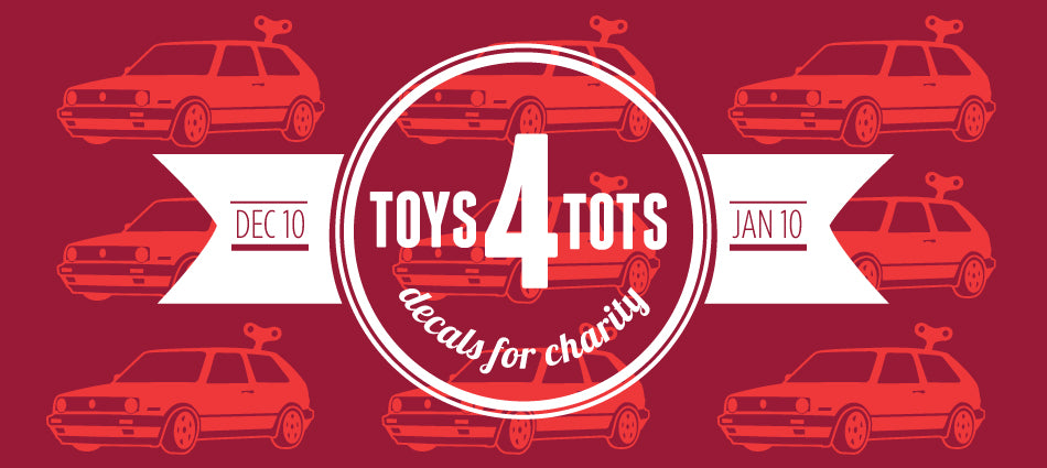 Toys 4 Tots - Decals for Charity