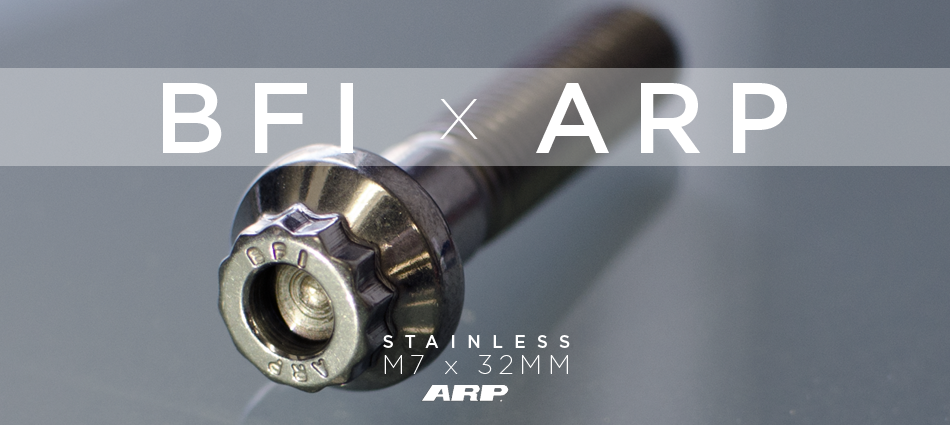 BFI x ARP M7x32mm Stainless Wheel Bolts