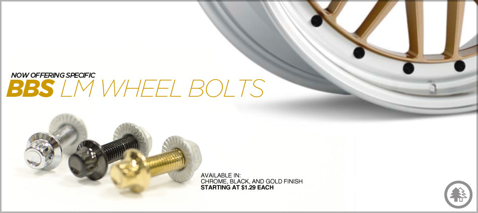 Now Offering BBS LM Specific Wheel Bolts