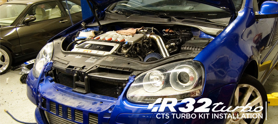 MK5 R32 CTS Turbo Kit Install