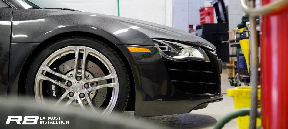 Audi R8 Fabspeed Exhaust Installation