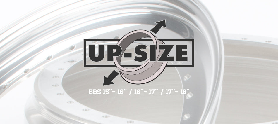 Upsize BBS Wheel Parts