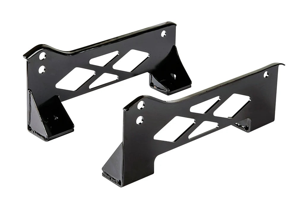 Sparco 90-Degree Aluminum Side Mount — Black Powder Coated Seat Bracket For Racing Seats