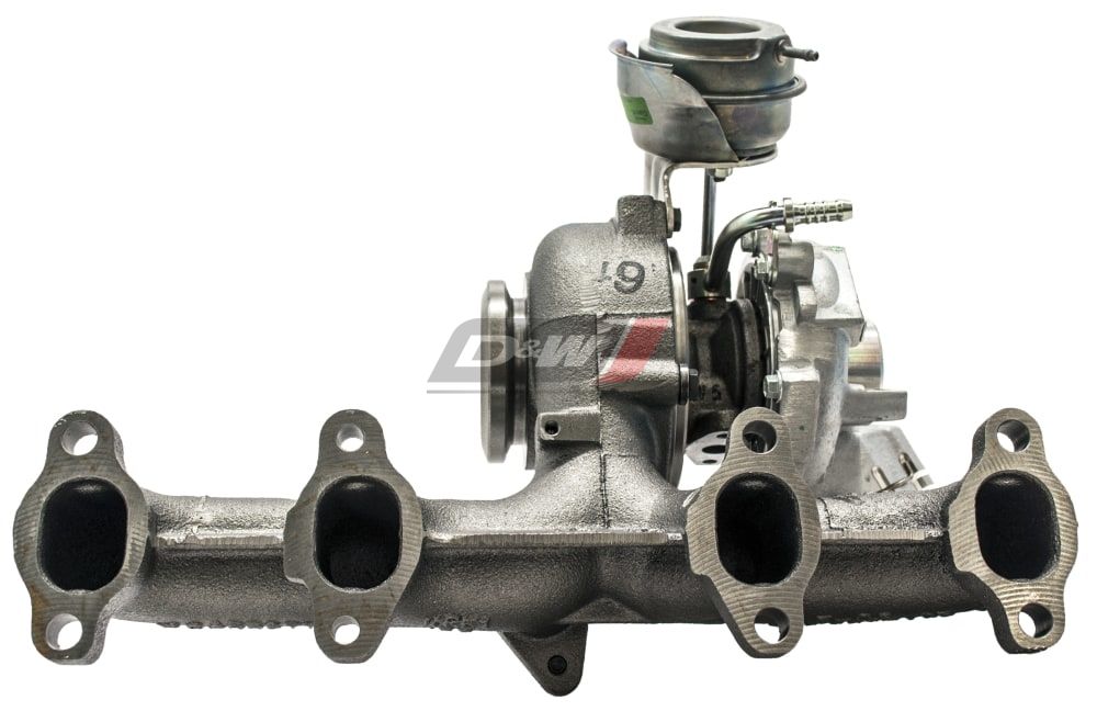 D&W Diesel - Garrett GT1646MV Turbocharger VW MK5 Rabbit / B6 Passat 2 ...