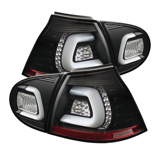 Spyder LED Tail Lights - MK5 Golf/GTI/Rabbit – Black Forest Industries