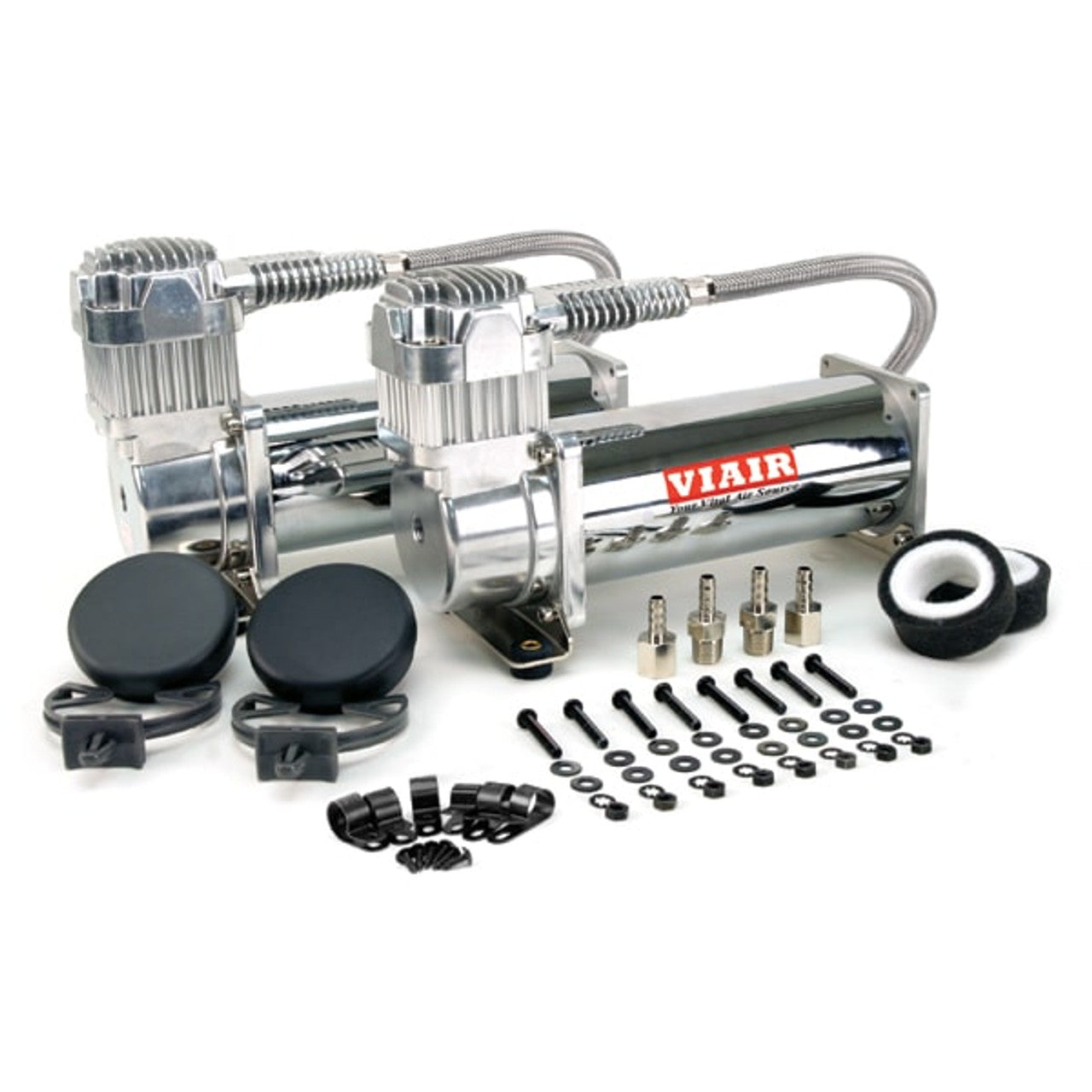 Air Lift Performance Viair Dual Pack Compressor - 200 PSI – Black