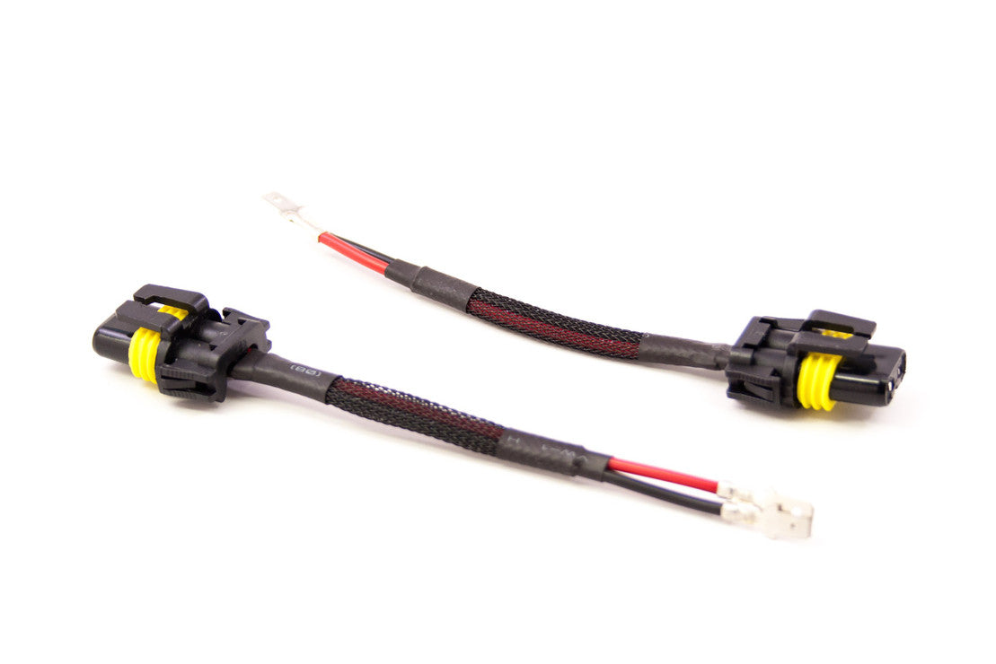 2pcs Adaptateur Fil Douille 9005 9006 Mâle Vers H8 H9 H11 Femelle - Voiture Camion