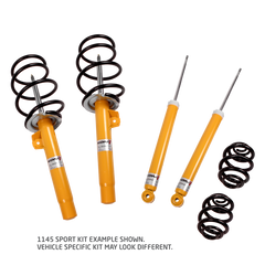 Koni Yellow Sport Shock Kit - E46 3-Series (non-M xDrive) – Black