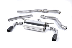 Milltek BMW F22 M235i Cat-back Exhaust System (Resonated) – Black