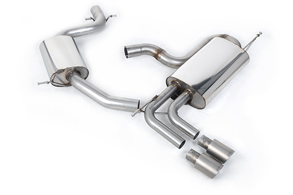 Milltek VW MK5 GTI Edition 30 Cat-back Exhaust w/ Titanium Tips (Reson ...