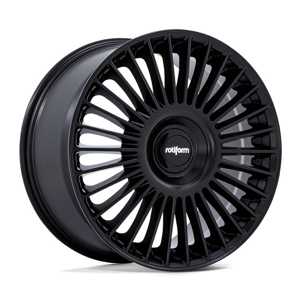 Rotiform GRZ 20X8.5 5X112/5X120 ET45 MATTE BLACK – Black Forest