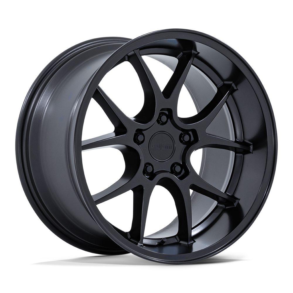 Rotiform LTN-J 18X8.5 5X120 ET35 MATTE BLACK – Black Forest Industries