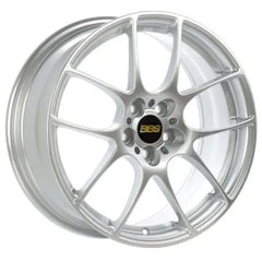 BBS RF 18x8 5x112 ET45 Diamond Silver Wheel -82mm PFS/Clip