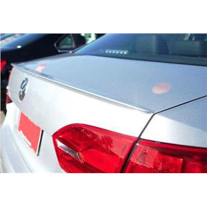 Glossy Black Rear Trunk Spoiler For VW Jetta MK6 MK7 – Trimmable, Universal Fit, PU Material