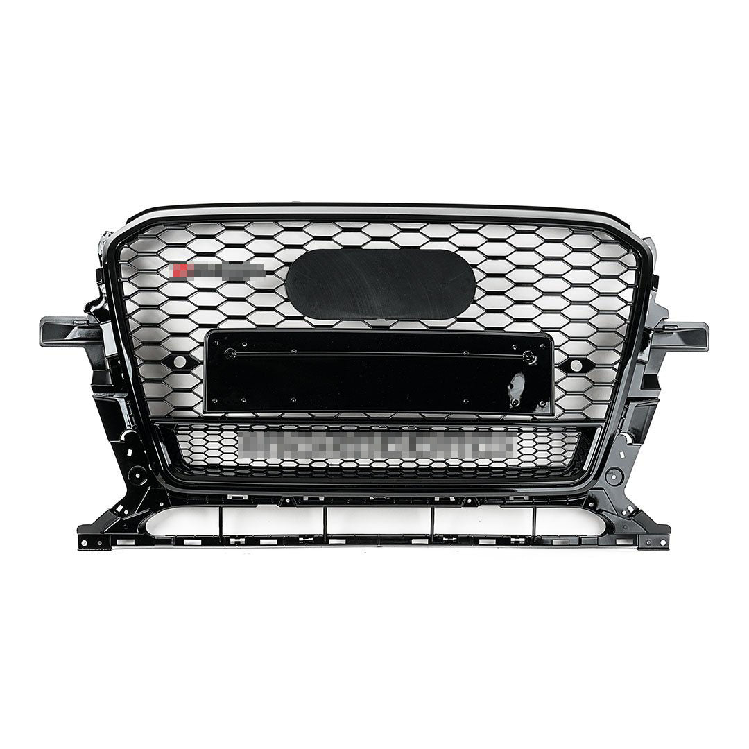 Rs Style Grille Audi Q5 Black With Black Surround Silver Quattro