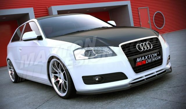 For Audi A3 8P Front Spoiler