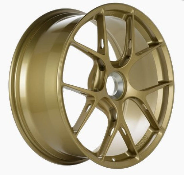 BBS FI-R 20x12 Center Lock ET44 / 84 CB Gold Wheel – Black Forest