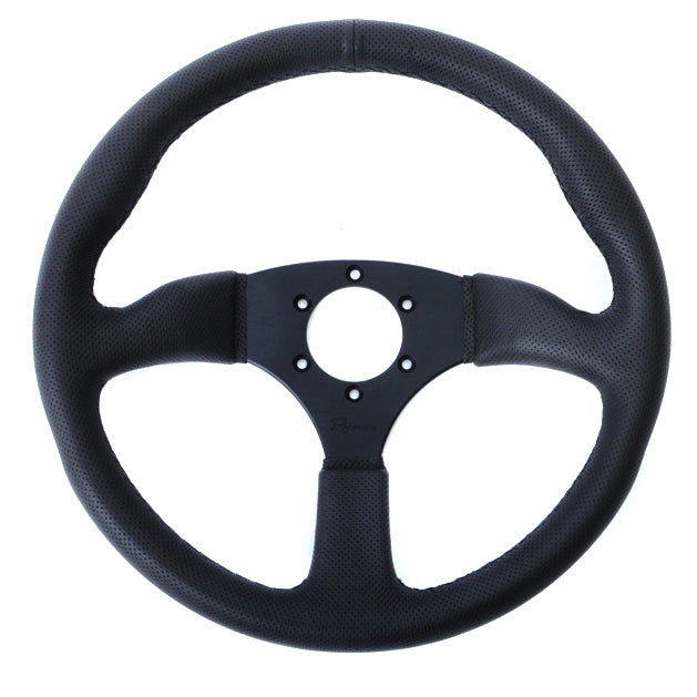 Renown 130R Steering Wheel - Black Stitching