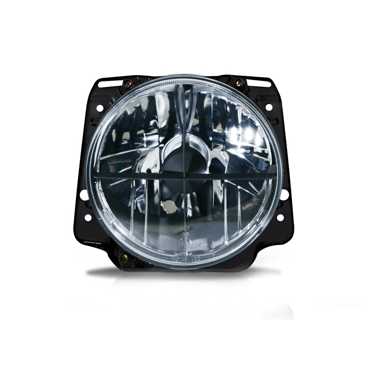 MK2 7" Crystal Clear Crosshair Headlights (Pair)