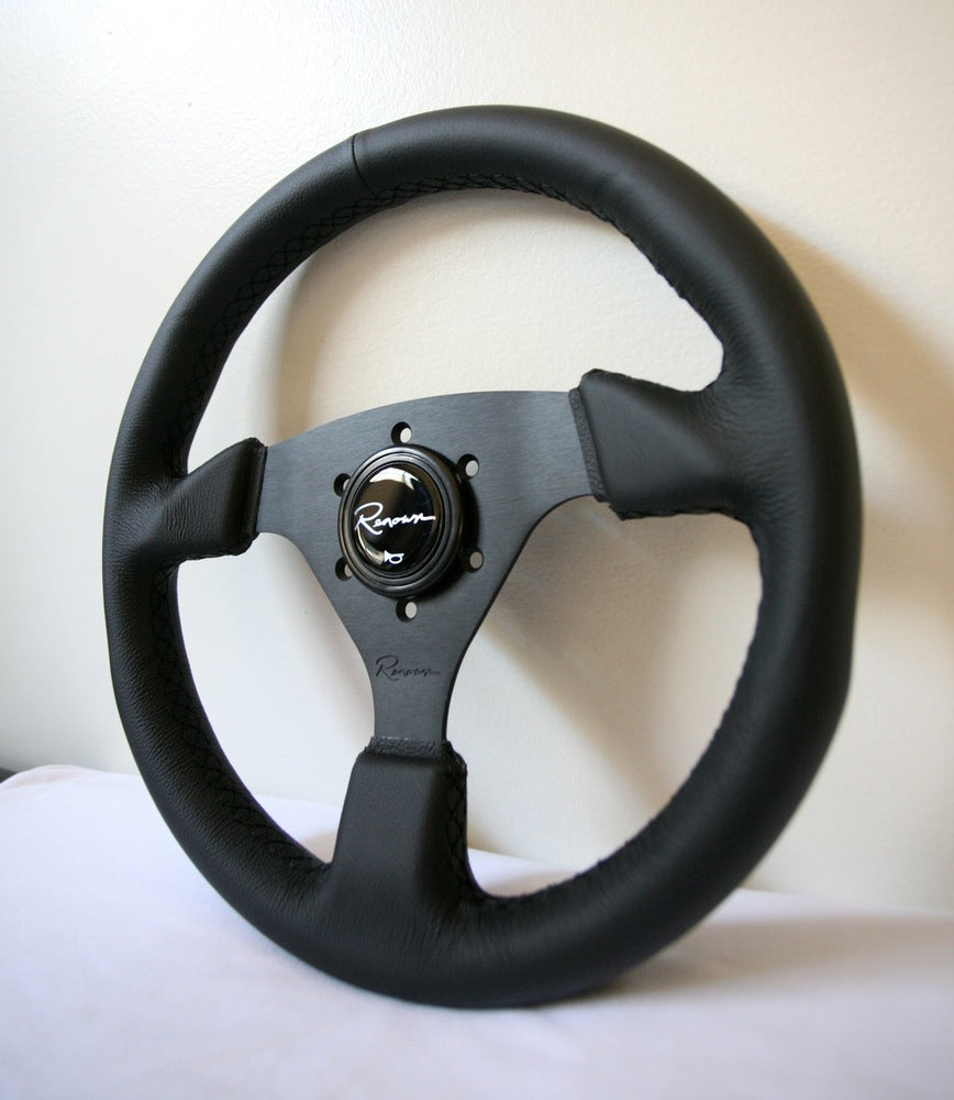 Renown Clubsport Steering Wheel - Black Stitching