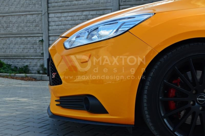 Maxton Design MK3 Ford Focus ST PRE-FACELIFT Front Spoiler / Splitter - Cupra Style
