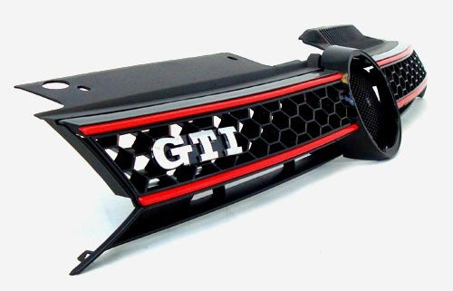 MK6 Golf / GTI / JSW Red Trim Grille (Badged)