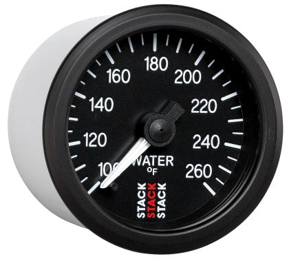 Stack 52mm 100-260 Deg F 1/8in NPTF Male Pro Stepper Motor Water Temp ...