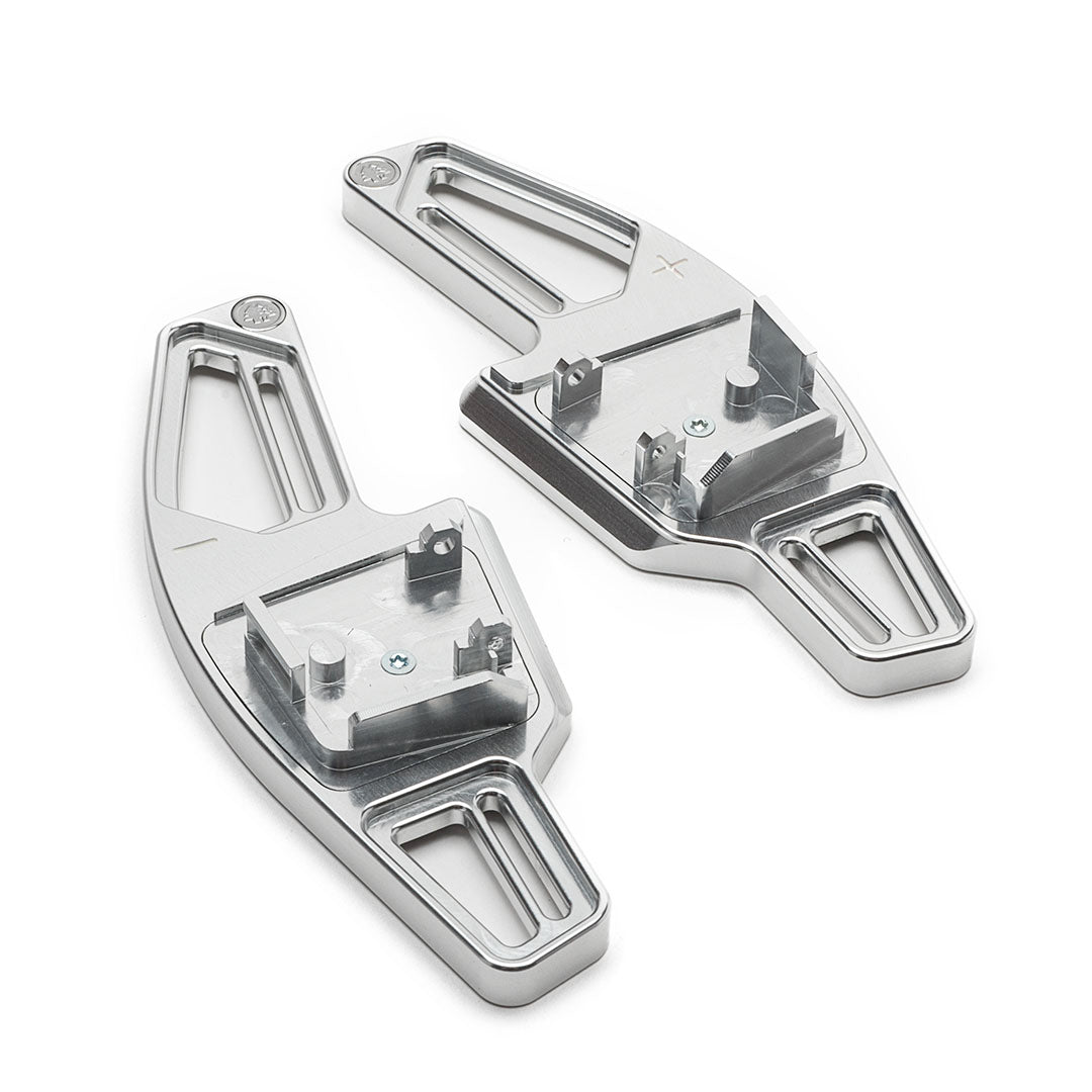  Shift Paddles for VW Golf 8 MK8 R GTI R Line Accessories 2020  2021 2022 1 Pair Car Steering Shift Paddle Wheel Shifter Extension  Aluminum,Silver : Automotive