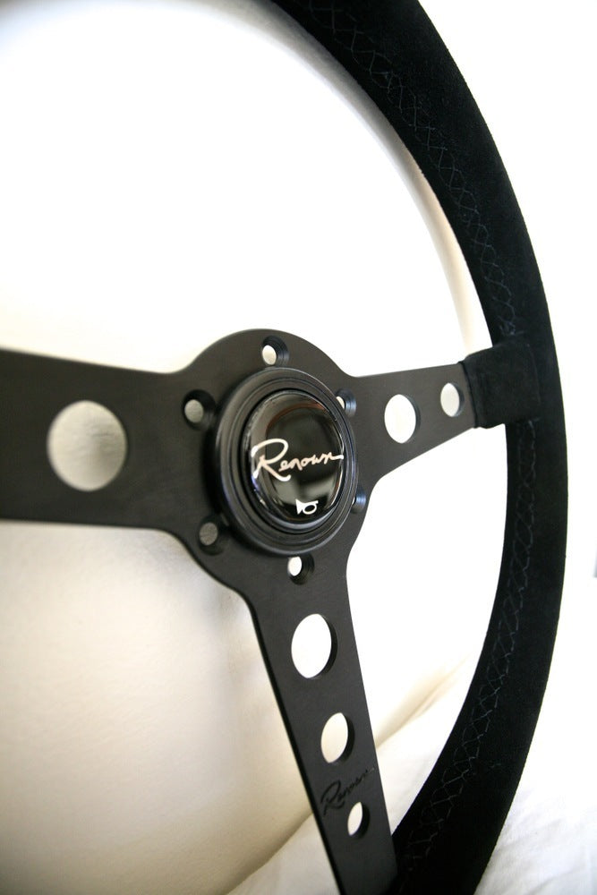 Renown Monaco Steering Wheel - Black Stitching