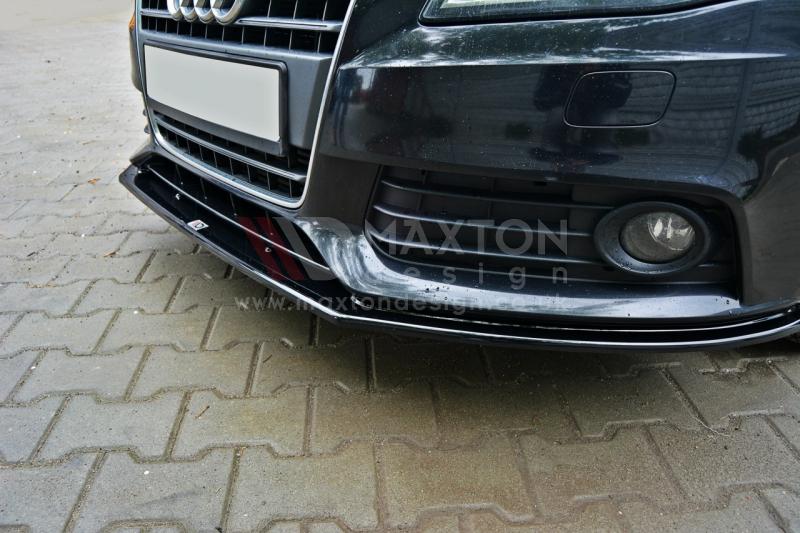 Maxton Design Audi B8 A4 Spoiler / Splitter V2
