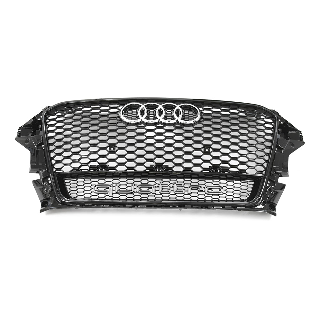 Intens mount vigtigste OEM Audi RS3 Grille for 8V A3/S3 (Pre-Facelift) - Black with Black Sur –  Black Forest Industries