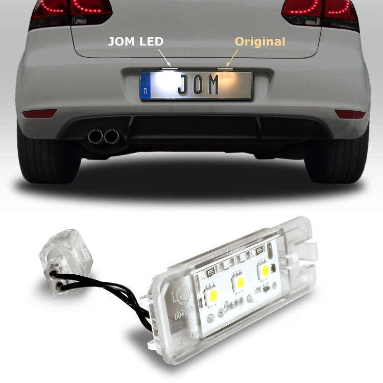 MK6 Golf / GTI JOM LED License Plate Lights