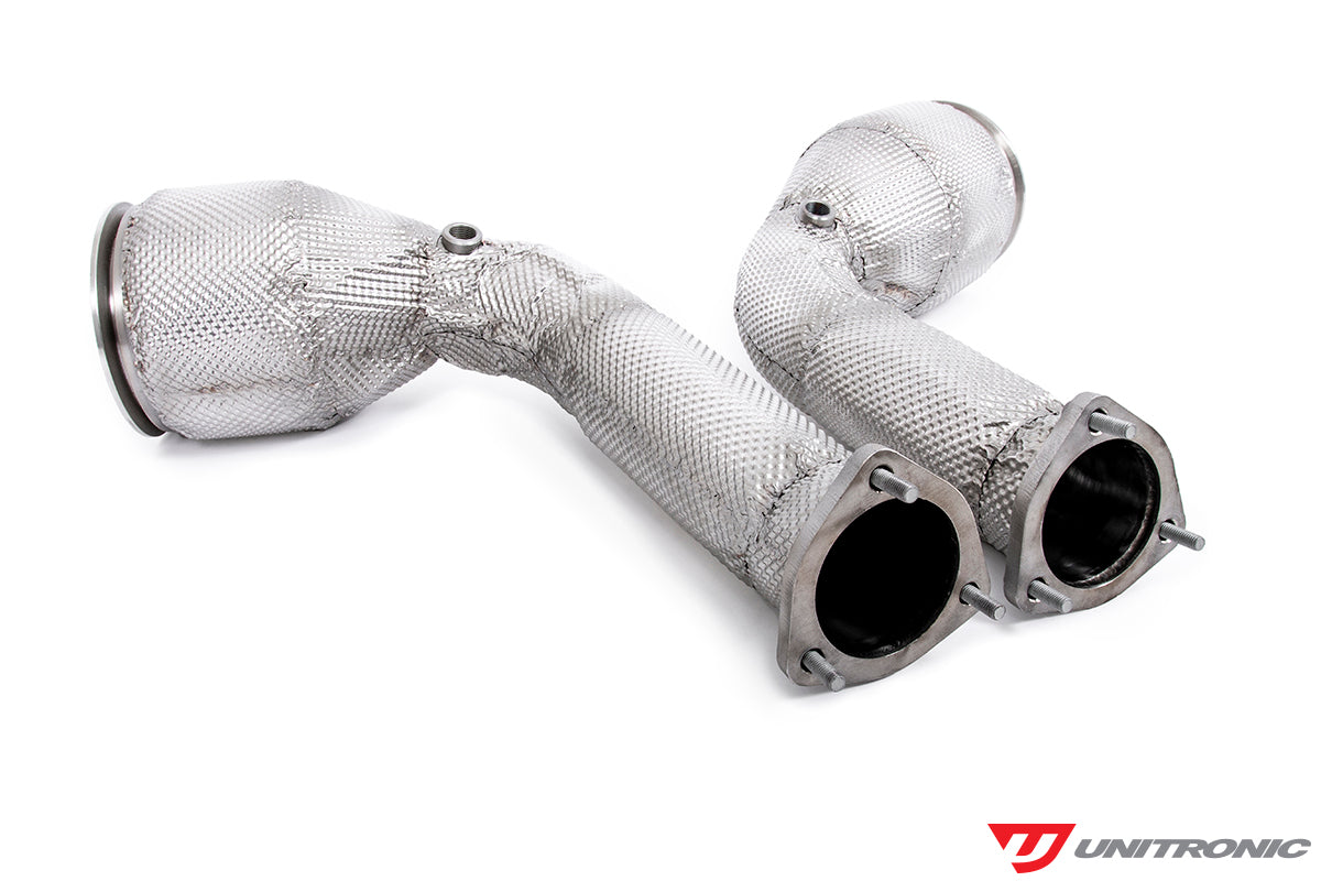 Unitronic Performance Unitronic Performance Downpipes for C8 RS6/RS7 – Black Forest Industries
