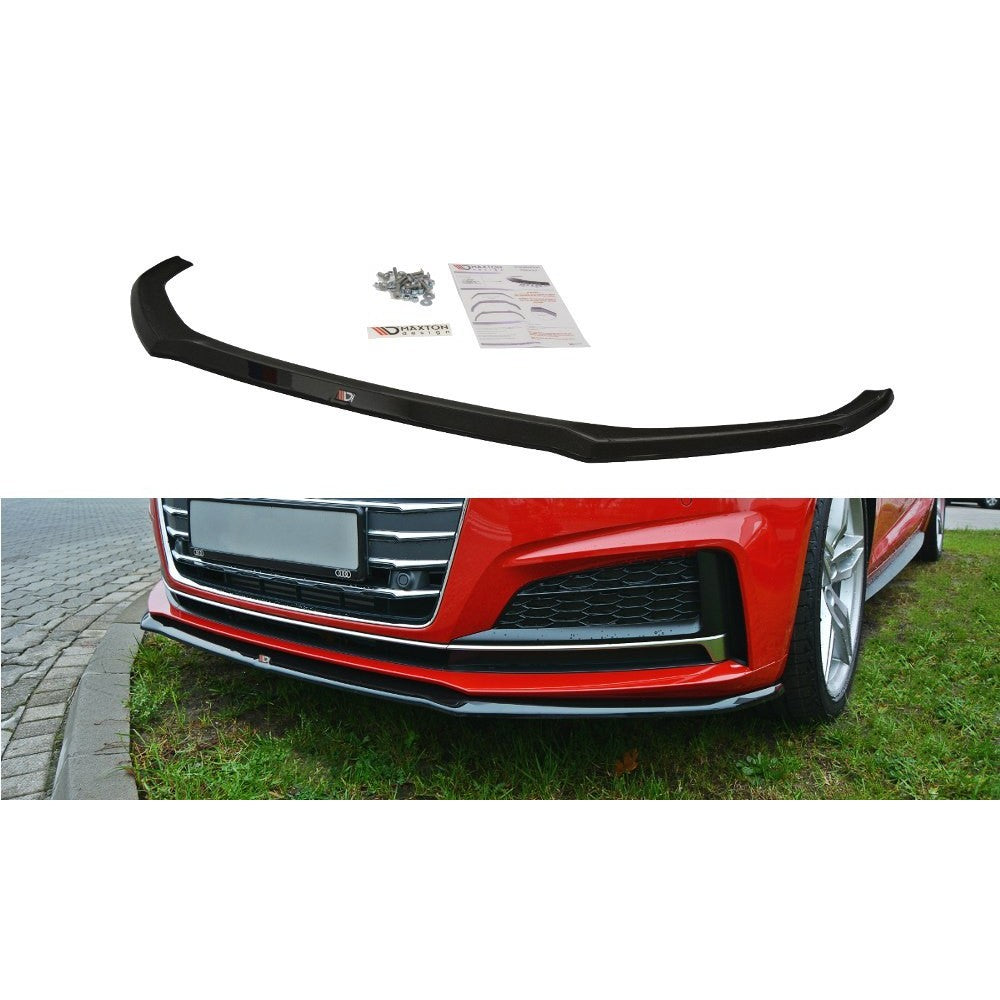 Maxton Design Front Splitter V.2 AUDI A4 B9 S-LINE (2017 - UP) Texture –  Black Forest Industries