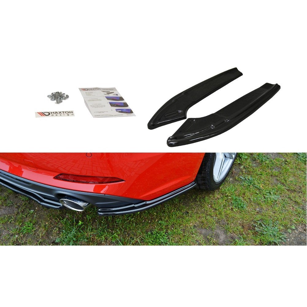 Central Rear Splitter (with vertical bars) Audi A4 S-Line B9 Facelift